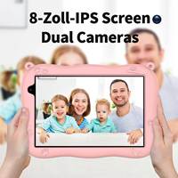 Tablette Android L8 8 pouces 64 Go ROM, écran IPS HD 8 pouces, Wi-Fi, emplacement pour carte SIM 3G, double caméra, GPS, tablette de jeu pour enfants