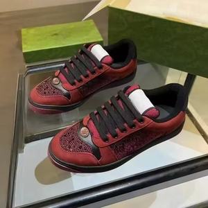 Sneakers de luxe pour hommes en cuir véritable, à lacets, personnalisables, de haute qualité, respirantes, toutes saisons, 2025 - Product Image 1
