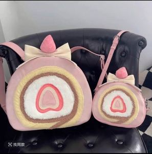 Design Designs and Customizes Cute Cartoon <b>Backpacks</b> Ita Bagsautumn and Winter Plush Bags and Large-capacity Fluffy <b>Backpacks</b> - Product Image 6