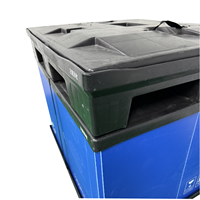 Boîte de palettisation en plastique moulé par injection robuste de 48*40*35 pouces