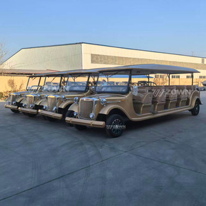 Voiture électrique classique rétro haut de gamme, voiture de tourisme vintage de luxe européenne, idéale pour les stations balnéaires et les attractions touristiques - Product Image 2