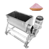 Petit mélangeur à ruban en acier inoxydable mélangeur de sucre blanc en poudre mélangeur à bande à double vis mélangeur d'additifs chimiques