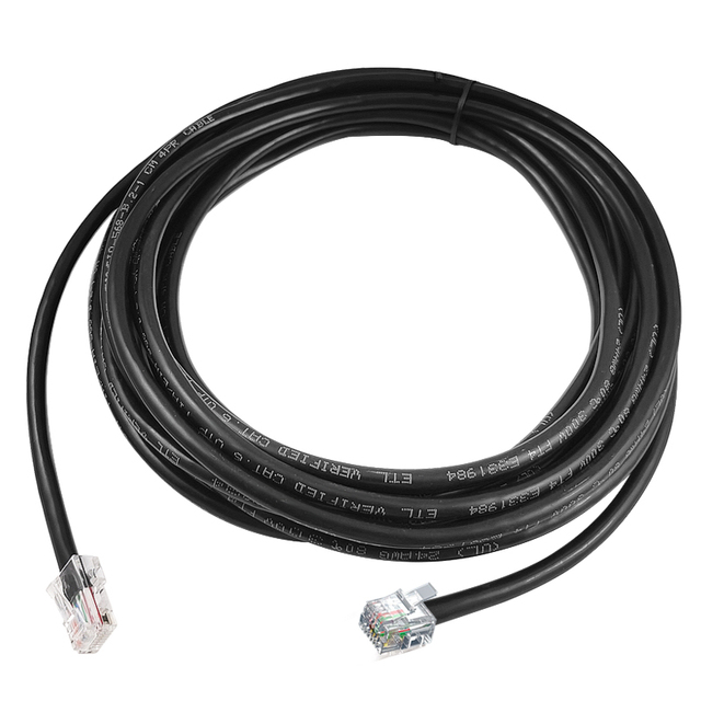 1.5m Rj45 8p8c to Rj12 6p6c Rj11 6p4c Cat3 Data Communication for Pos System Rj12 to Rj45 Cable