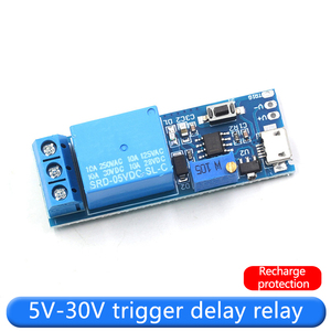 Điện áp rộng 5V-30V Kích hoạt sự chậm trễ Relay Module thời gian chậm trễ chuyển đổi với trên chậm trễ chuyển đổi tính năng - Product Image 2