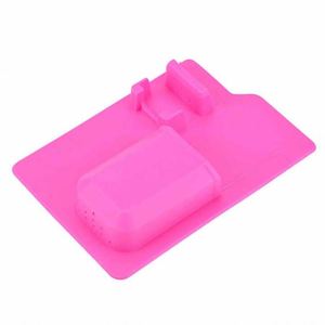 Wholesale Punch-Free Silicone Toothbrush Holder Mirror Wall-Mounted Toiletries Razor Storage Rack for Promotional Business <b>Gifts</b> - Product Image 3