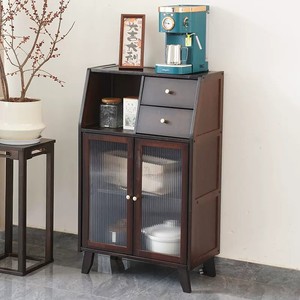 Mid-range style wall-mounted <b>sideboard</b> <b>storage</b> cabinet, antique style kitchen cabinet, living room <b>storage</b> <b>sideboard</b>, solid - Product Image 4
