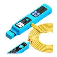 Identificador de Fibra Óptica Multifunción 6 en 1 con VFL de 30mW, Medidor de Potencia Óptica y Rastreador de Cables RJ45