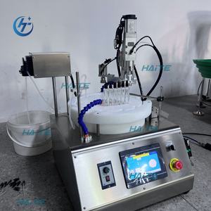 自動 1ml-10ml 液体ガラスバイアル充填巻締めキャッピング機 小型ボトル包装機 - Product Image 4