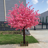 Árbol de Melocotón Artificial de FRP para Interiores y Exteriores, Proyectos de Paisajismo para Hoteles y Áreas Escénicas - Árbol Artificial Biomimético