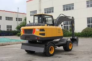 Sinomach GHT160W Excavadora de ruedas pequeñas hidráulicas de 14 toneladas Nueva condición Motor Cummins Motor Bomba Máquina de movimiento de tierra para la venta - Product Image 2