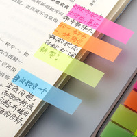 Distributeur de notes autocollantes transparentes en plastique auto-adhésif, imperméable et personnalisé