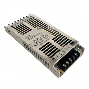 S-250-12 สวิตชิ่งพาวเวอร์ซัพพลาย 12V 20A ตัวแปลงไฟ AC DC ดีไซน์บางเฉียบ ผลิตในประเทศจีน - Product Image 3