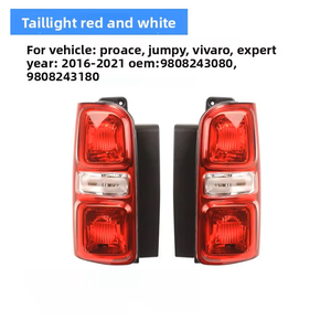 Convient pour <span class=keywords><strong>Toyota</strong></span> <span class=keywords><strong>Proace</strong></span> Citroën JUMPY Opel VIVARO Peugeot EXPERT de 16 à 21 ans, feux arrière 9808243180 9808243182 - Product Image 1