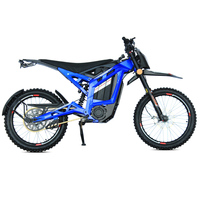 Trottinette à deux roues 72V 3000W avec cadre en alliage d'aluminium durable, moteur sans balais, étanche, double suspension, tout-terrain, pour adultes, autonomie de 40-60 km