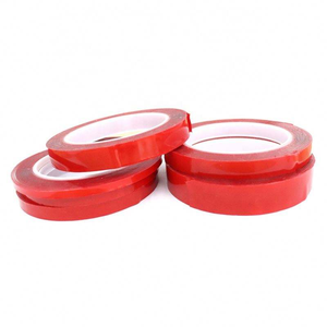เทปฟิล์ม PET สองหน้า ขนาดแกน 1.5 นิ้ว ไม่มีกาวอะคริลิกตกค้าง สำหรับปิดผนึกถุง สีชมพู เขียว ม่วง เหลือง - Product Image 2