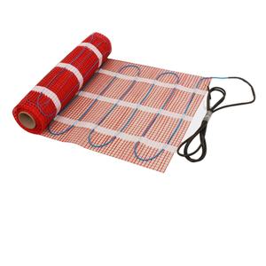 110V-230V 1m2 matras pemanas dalam ruangan bawah lantai dengan jaket luar PVC Ramah Lingkungan & pemasangan mudah bersertifikat CE - Product Image 5