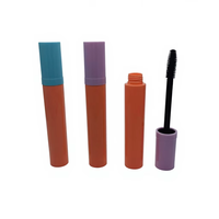 Tube de mascara vide couleur macaron en ABS, emballage cosmétique avec logo personnalisé pour liquide de croissance des cils
