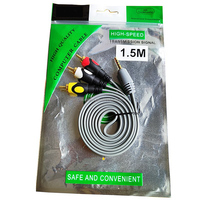 Câble audio HIFI pour casque Choseal Medusa Nbs Professional 3RCA vers prise jack 3,5 mm OFC pour voiture, câble auxiliaire avec mini connecteur TRS de remplacement