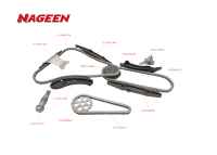 Novo Conjunto de Correntes de Sincronização de Alta Qualidade Adequado para BMW 430i 425i B38 B48 Motor a Gasolina Peças Automotivas OE 11317617475 11417636187
