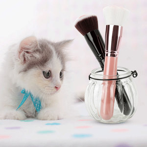Pinceau Fond de Teint Patte de Chat Doux – Pinceau Cosmétique pour Poudre, Blush, Correcteur et Application Maquillage Visage - Product Image 1