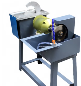 Machine de découpe et de polissage à double tête, alimentée par moteur, 1500W, pour jade et ambre, outil de qualité supérieure à usage commercial - Product Image 4