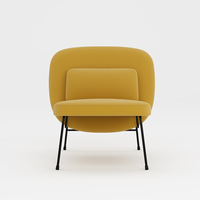 Fauteuil de salle à manger de luxe confortable et moelleux pour restaurant, fauteuil de salon pour la maison, vente en gros