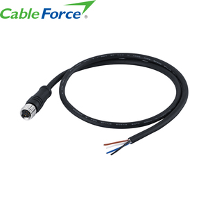 Cableforce Thay Thế Cho YF8U24-020UA4M2XX8 Sick Đầu Nối Chống Nước 4 Chân Từ Nam Sang Nữ Đúc Bằng Cáp 2M - Product Image 2