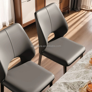 Modern European Design <b>Kitchen</b> Dining Chairs Stock Metal Home Dining <b>Table</b> Furniture in Various Colors for Dining Living Home - Product Image 6