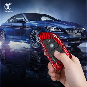 Carbonfaser Autoschlüsseletui für BMW G87 <span class=keywords><strong>M2</strong></span> G42 G22 – Interieur Autozubehör T-Carbon Schlüsselgehäuse Schlüsselhülle - Product Image 2