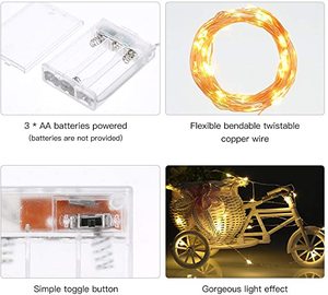 Experienced Manufacturer's LED <strong>String</strong> <strong>Lights</strong> IP44 Ceiling Lighting with Copper Wire Fairy Curtain for Outdoor &amp; Living Room - Product Image 6
