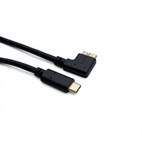 Câble COMTON de charge rapide USB3.1 Type C/M vers USB3.0 Micro B/M, câble de données en cuivre pur PVC pour disque dur