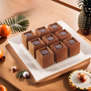 Square 9 Grid Silicone Cake Mold For Baking DIY Mousse Cake Tool 28 Cavity Commercial Use - Product Image 2
