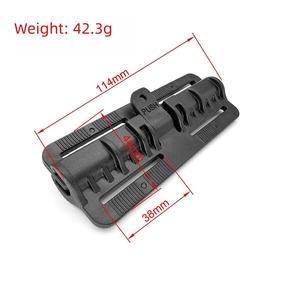 Hebilla Deslizante de Liberación Rápida para Chaleco Táctico de Alta Calidad, Módulo de Tira MOLLE para Desmontaje Rápido - Product Image 2