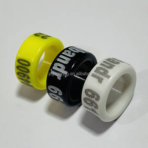 Üretici doğrudan satış yüksek kaliteli plastik fantezi güvercin halkaları 10mm 11mm 12mm güvercin halkaları tüm boyutları tüm renkler - Product Image 4