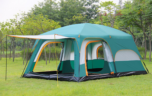 Carpa de Camping Grande, Carpa de Exterior de Gran Venta, Equipo de Camping y Montañismo, Carpa de Dos Habitaciones y un Salón - Product Image 4