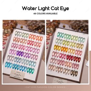 JTING Nouvelle Collection de Vernis Gel Effet Œil de Chat 48 Couleurs Effet Lumière Aquatique OEM Vernis à Ongles Gel Effet Œil de Chat Personnalisation Gratuite Salon Professionnel - Product Image 4