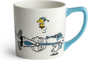 DaySpring P eanuts Christmastime is Here Tasse en céramique 14oz Bleu tasse à thé en céramique de haute qualité pour la décoration intérieure de café au lait - Product Image 3