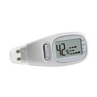 Outil de soins de la peau Mini Portable rétro-éclairage numérique écran LCD 3-en-1 testeur de peau humidité huile douceur détection analyseur de peau