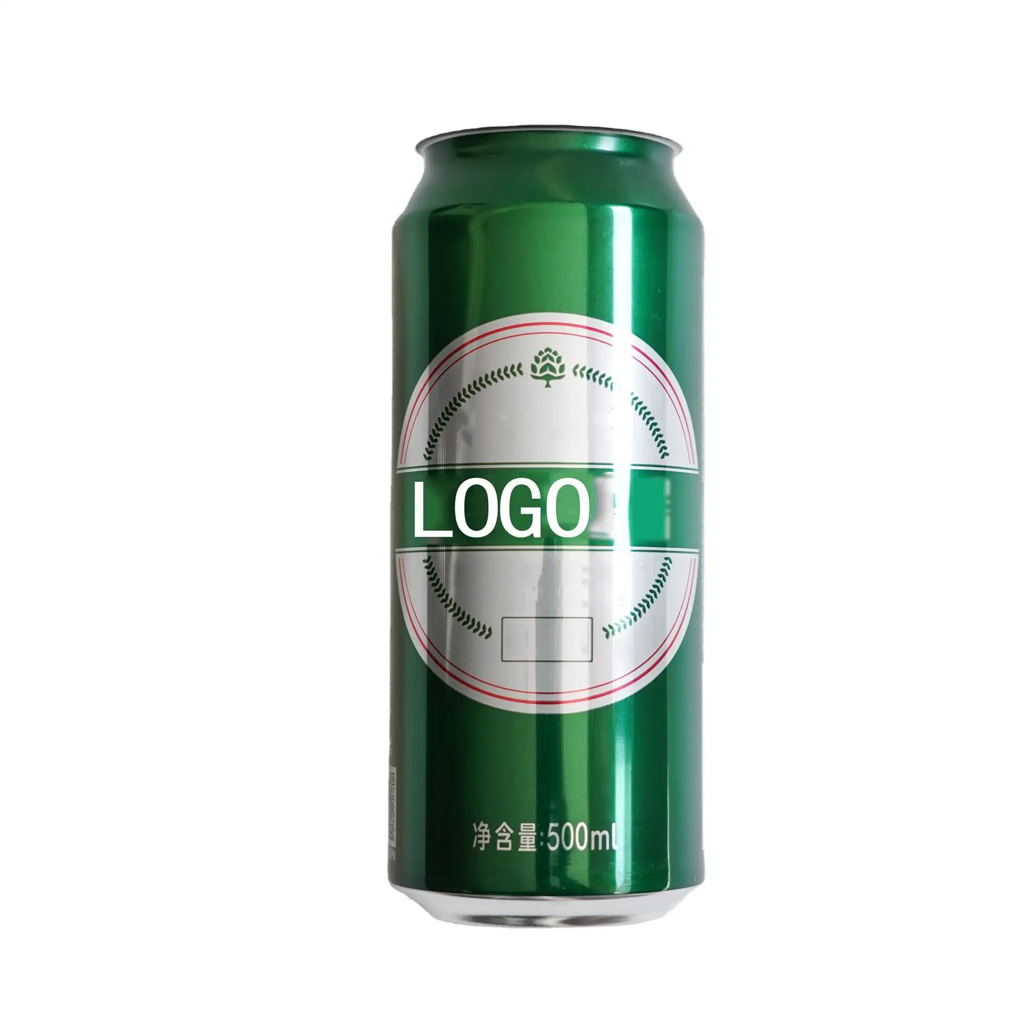 Großhandel Aluminiumdosen 500 ml Bierdose Produktion Logo Farbe benutzerdefinierte Aluminium Getränk Bierdose