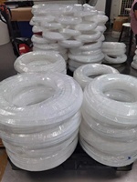 Grand stock de tubes et tuyaux en PTFE 8*6mm, longueur 100m, haute résistance à la traction (>=14MPa)