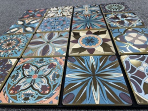 Panneaux acoustiques modernes en fibre de polyester PET écologique, motif mandala 3D, pour l'insonorisation des murs de salles de cinéma et de studios. - Product Image 2