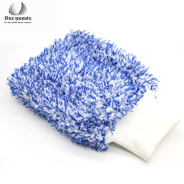 18*28cm 85gram Best Selling Anti Scratch Super Absorbent High Density Microfiber Cleaning Polishing Car Wash Mitt