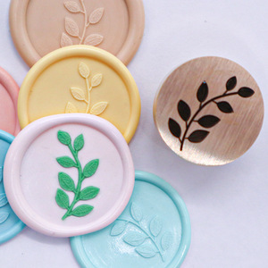 Timbro di cera 3D di lusso all'ingrosso timbri di sigillo di cera personalizzabili al Laser per negozi da sposa e studi di carta - Product Image 6