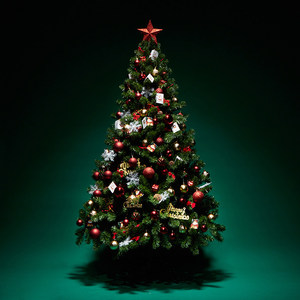 <span class=keywords><strong>Albero</strong></span> di Natale Artificiale di Alta Qualità Serie <span class=keywords><strong>L</strong></span> 12/15/18m, Decorazioni Luminose per Festività - Product Image 2