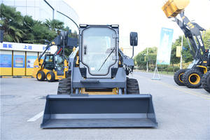 XCMG resmi 1 Ton <span class=keywords><strong>Skid</strong></span> Steer XC7-SR10 Epa Ce Cina mesin diesel selip Steer Mini - Product Image 3