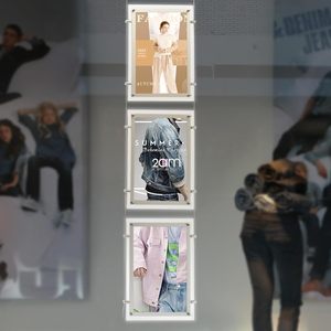 Boîte lumineuse LED en acrylique pour portrait, cadre photo suspendu rétroéclairé par LED, enseigne publicitaire lumineuse - Product Image 3
