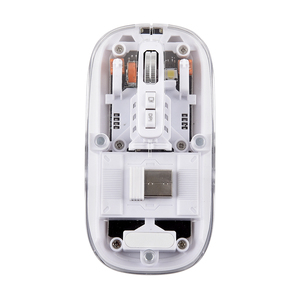Receptor USB Recarregável Único Computador Mouses Smooth Surface Rgb <span class=keywords><strong>Mouse</strong></span> Transparente Sem Fio - Product Image 5