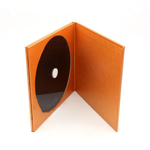 Factory <b>Custom</b> Carbon Fiber <b>CD</b> Disc Pad Ultra-thin Shockproof Tuning Mat Home Car Audio System HIFI Sound Quality Enhancement - Product Image 2