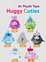 Boîte Mystère Jouets IA : Poupée Parlante IA en Peluche pour l'Apprentissage des Enfants, Conversation Vocale, Cadeau Familial, Robot de Service en Silicone