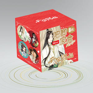 เข็มกลัดโลหะผสม 58 มม. แบบกล่องสุ่มลายมิคุ จูจุสึ ลูฟี่ โซโล ดาบพิฆาตอสูร โมเตะ จูซือ ฟรีเรน อันย่า โคนัน หลากสี - Product Image 4